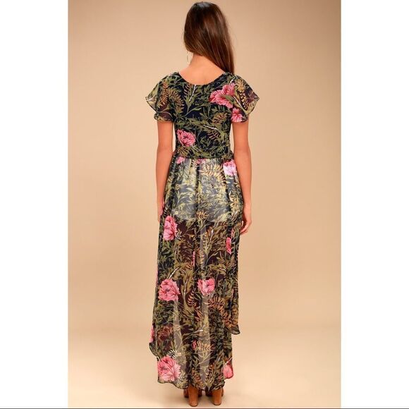 ✨HP✨Arizona Jean Co. Floral Print Maxi Top✨ - Picture 4 of 13